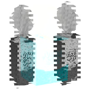 Premium Facial Tissue, 2-Ply, White, Cube Box, 96 Sheets/box